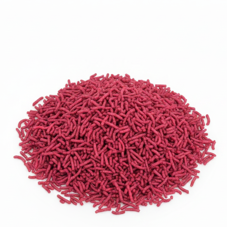 Rote Beete Pellets 25 g – Natürliches Ergänzungsfutter für Garnelen, Schnecken & Zierfische