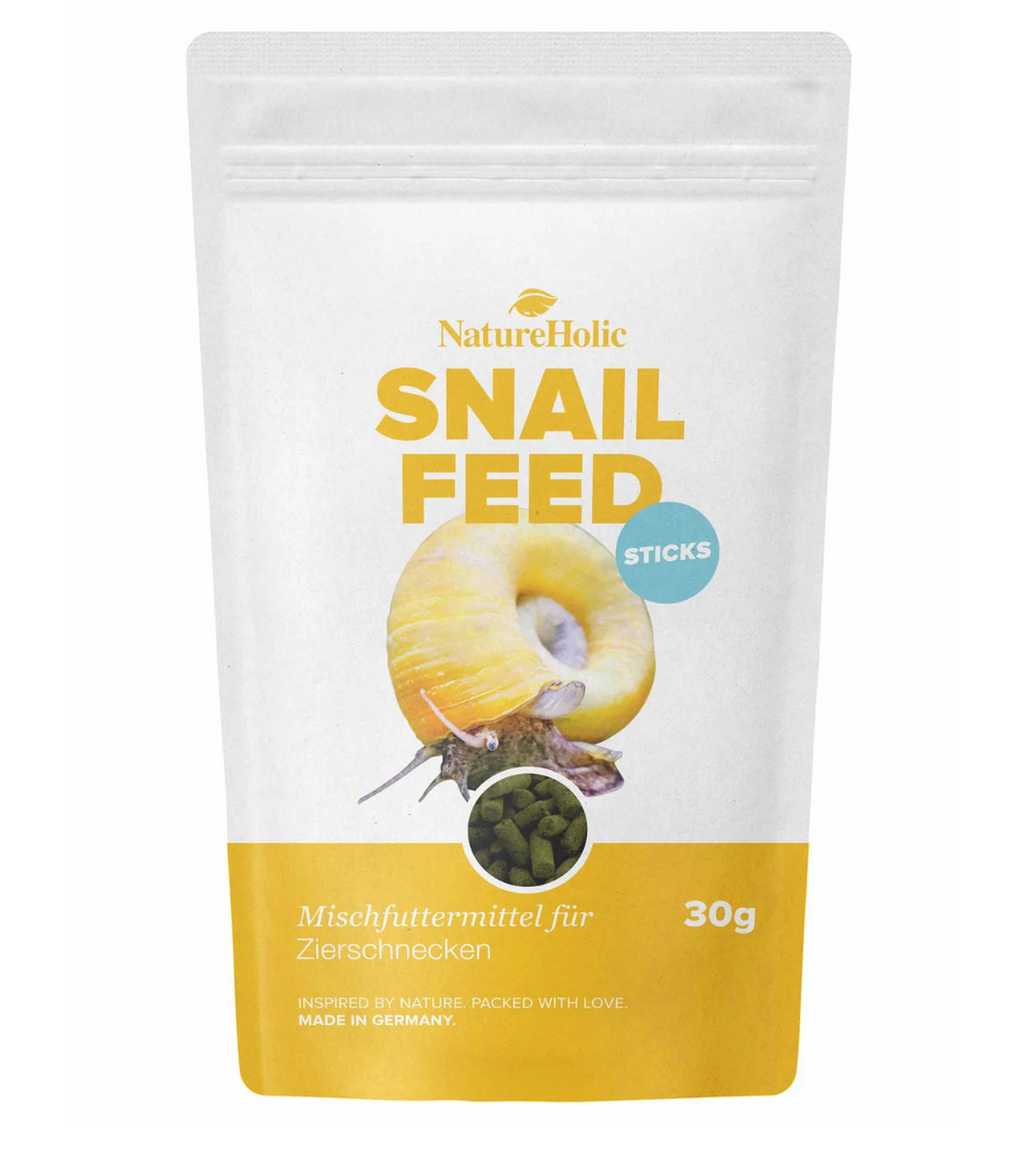 NatureHolic - Schneckenfeed Sticks - 30g - Snailfeed Sticks