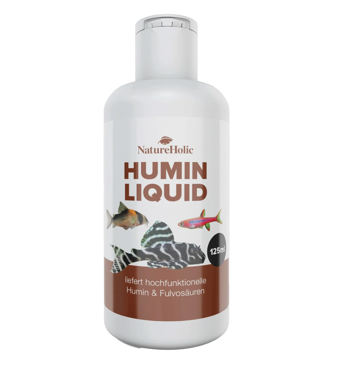 NatureHolic - Crusta Humin Liquid - 125ml / Wertvolle Huminstoffe für dein Aquarium