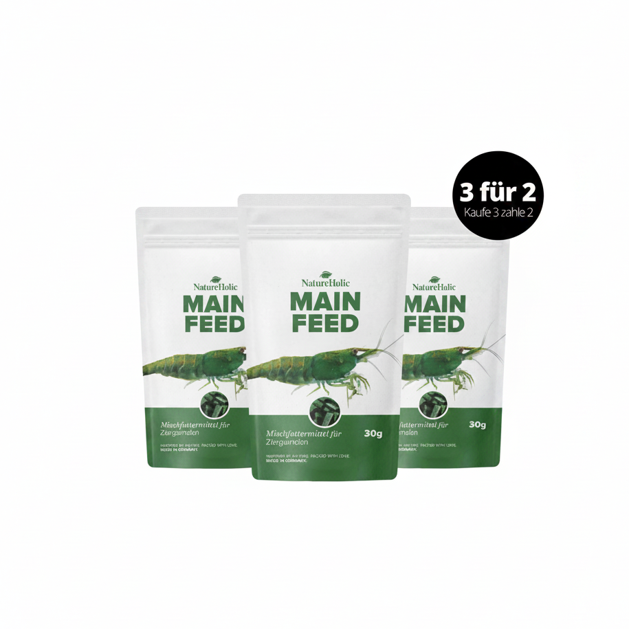 NatureHolic Mainfeed Garnelenfutter - 3 für 2