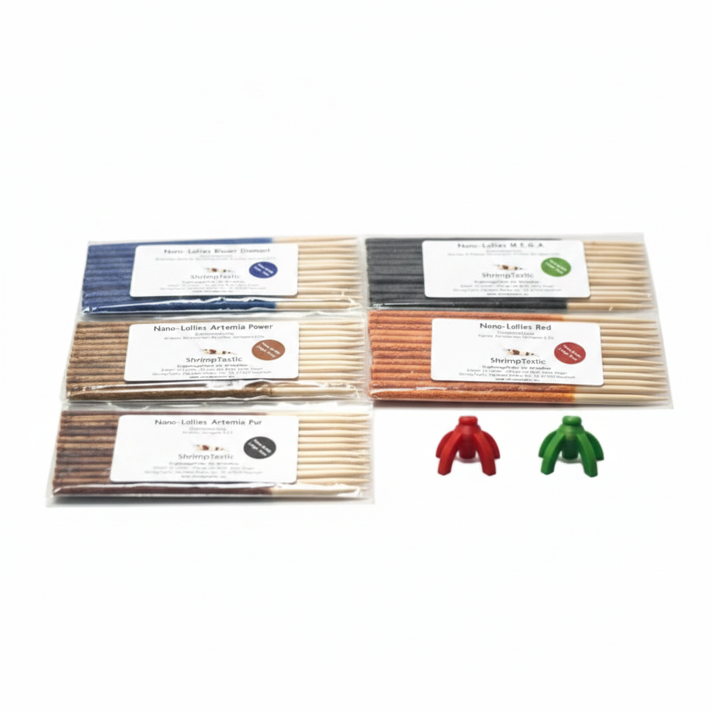 Nano-Lollies Spar-Set 11cm / 5x12 Lollies + 2 Halter