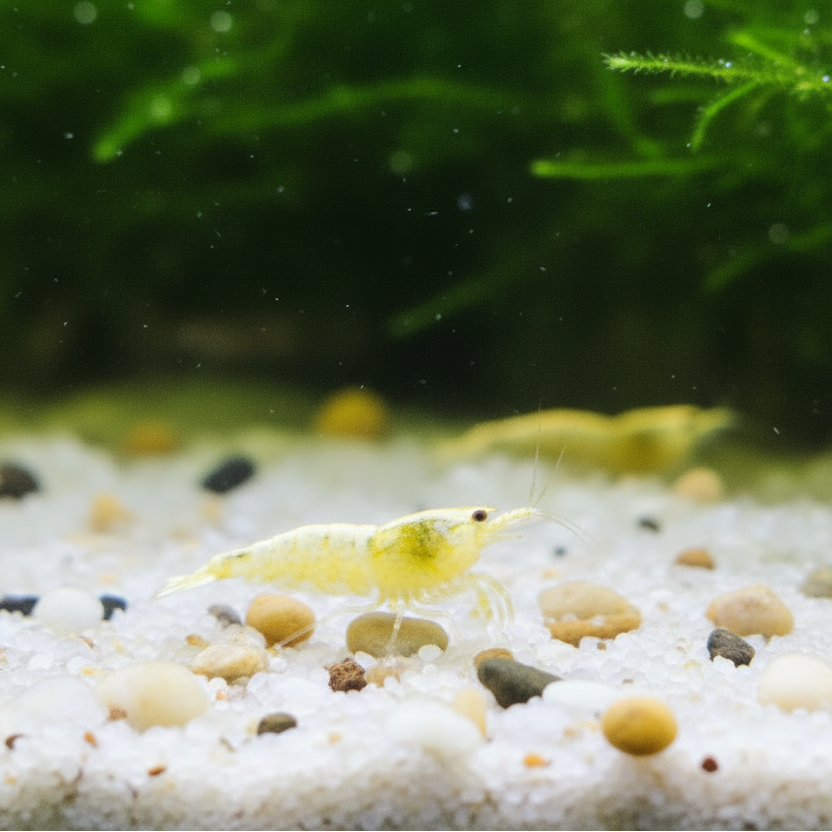 Snow White Garnelen - Caridina logemanni