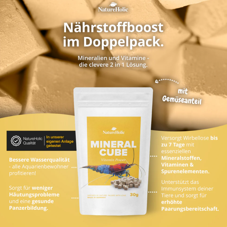 NatureHolic - MineralCube - Pure Mineral - 47ml / Vitamine Power - 47 ml