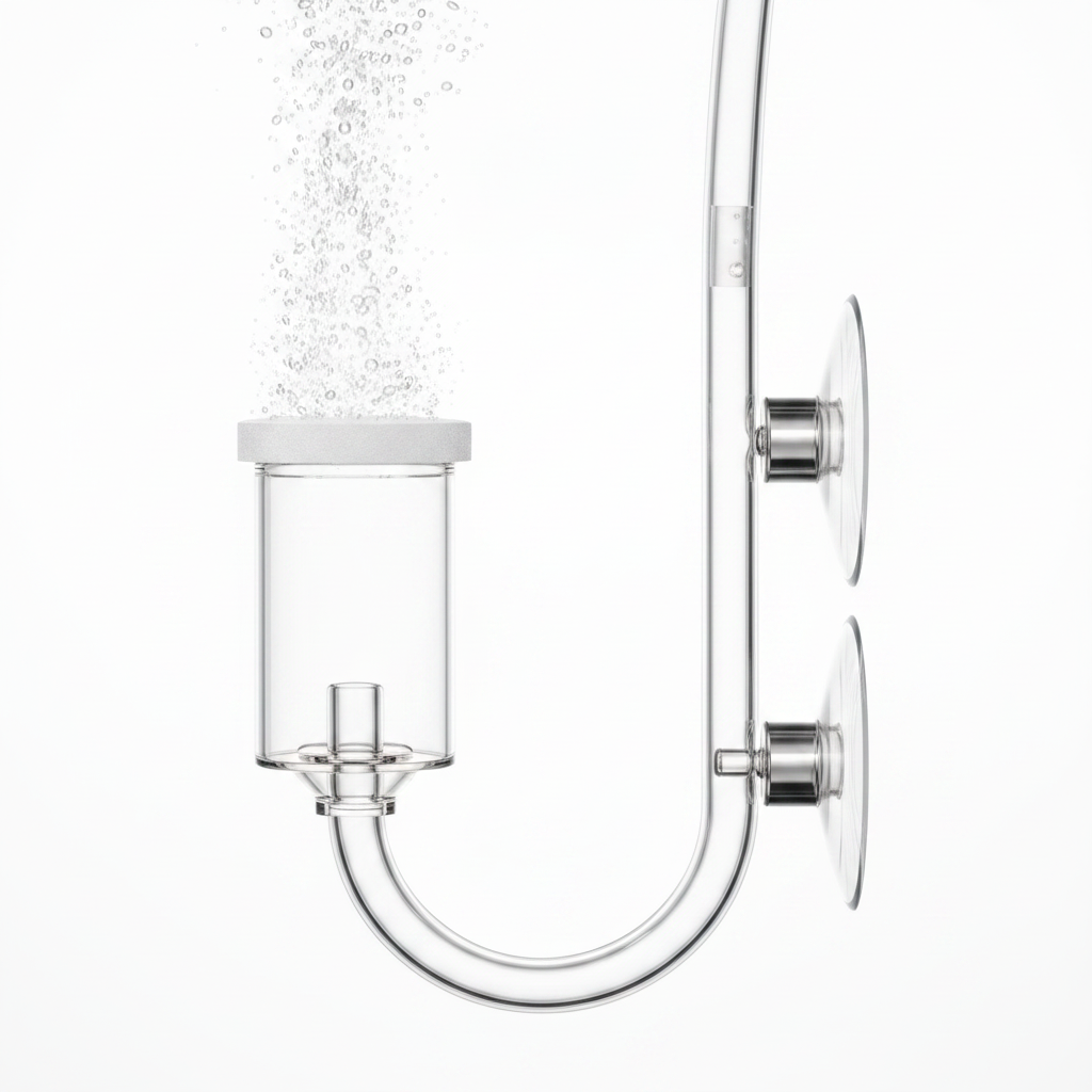 Luft- und Sauerstoffzubehör für Aquarien – leiser Luftstein & Diffusor für optimale Belüftung ohne Elektronik