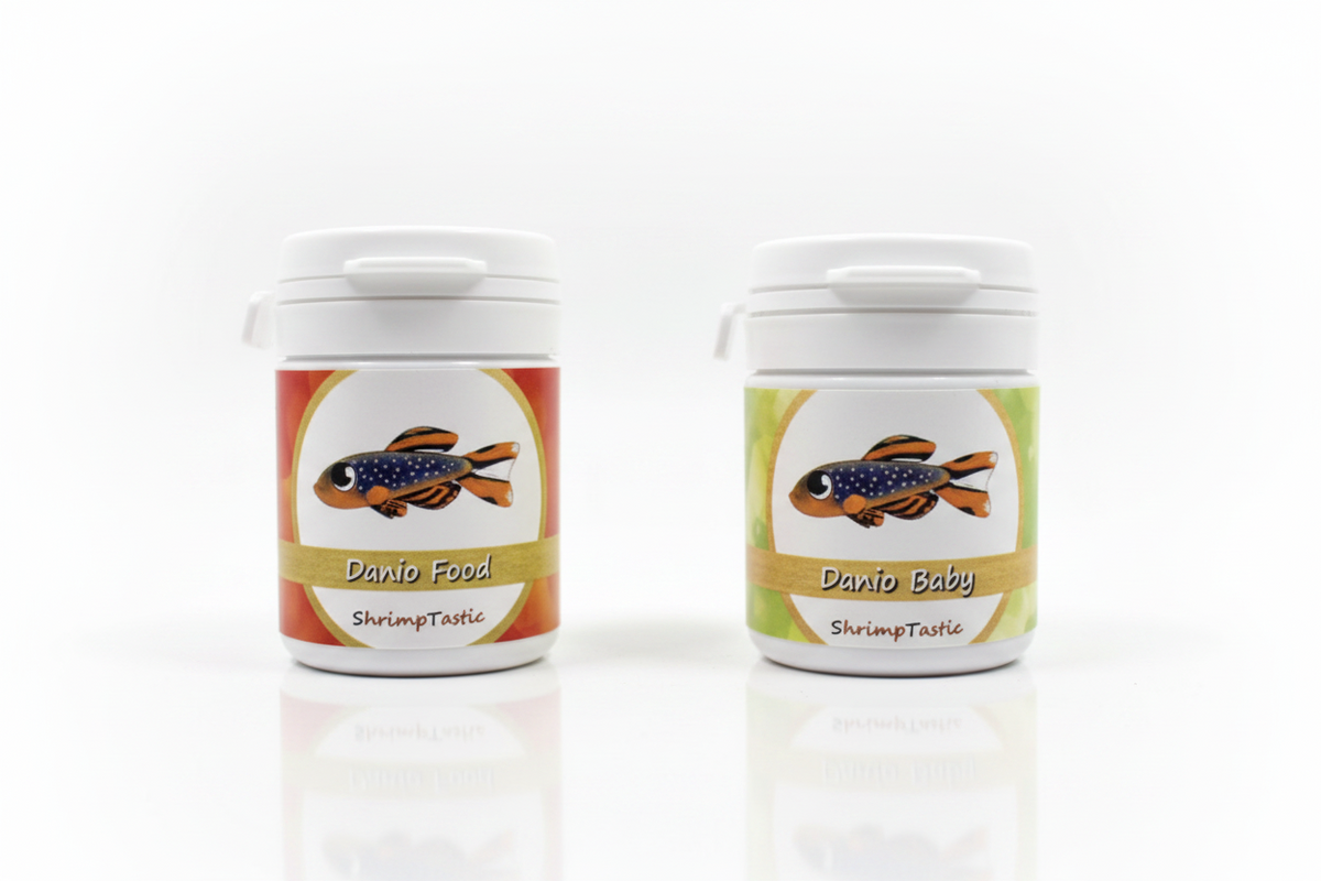 Danio Food (75ml) & Danio Baby (50ml)
