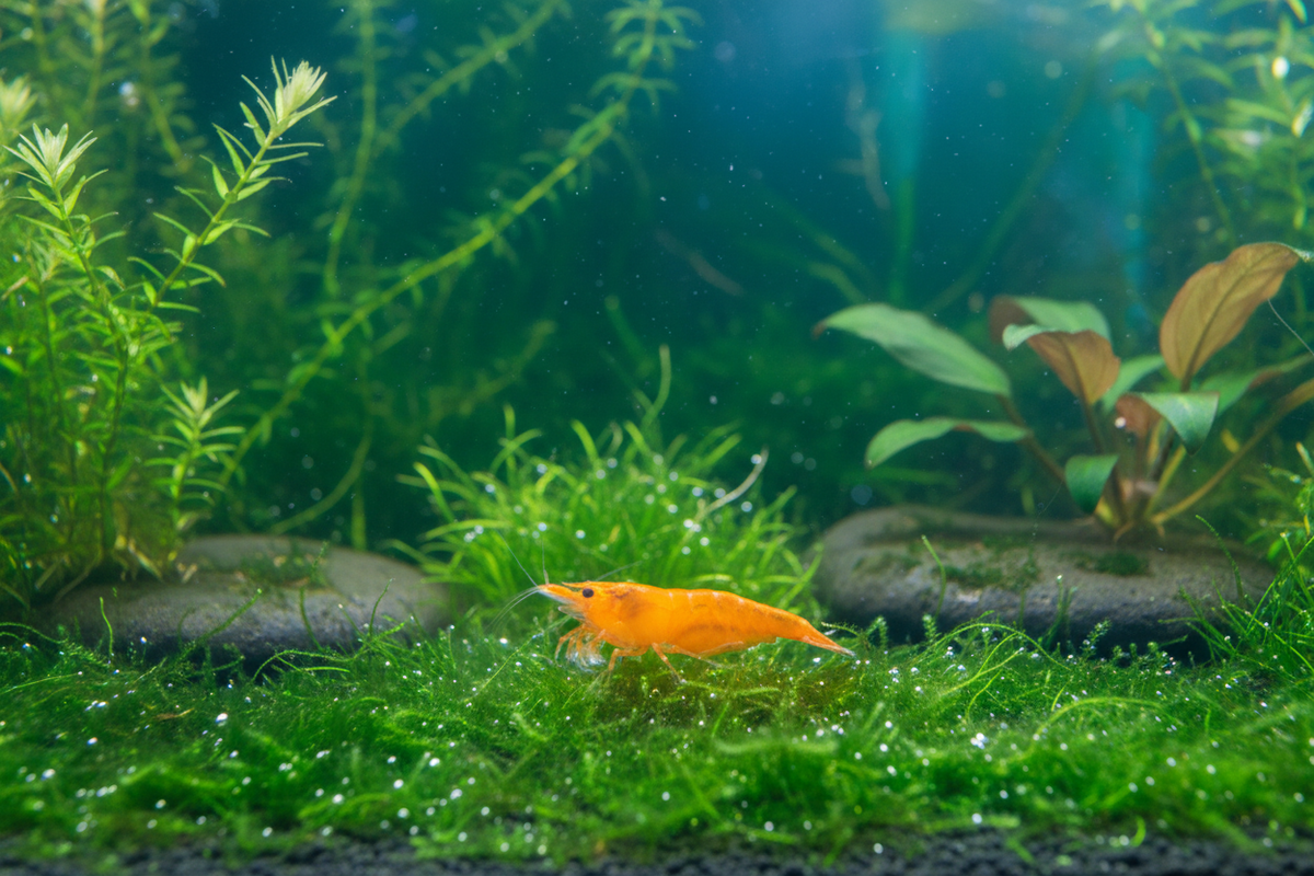 Sunkist Sakura Zwerggarnele Neocaridina Davidi