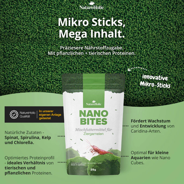 NatureHolic -  Nano Bites 25 g.