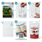 NatureHolic Caridina Test Kit – Wassertest für Weichwasser-Garnelen inkl. App-Auswertung