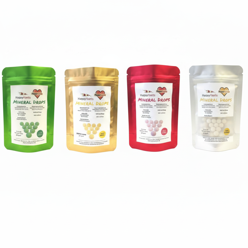 Mineral-Drops Mix – 120 Stück für Garnelen, Schnecken & Krebse