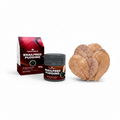 Aufwuchsfresser Futter Paket - Schneckenfeed Pudding - 10 St. Seemandelbaumblätter