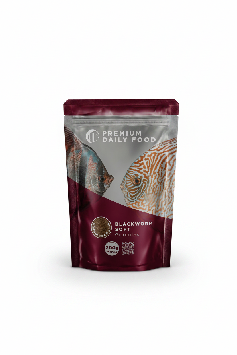 Discus Hobby Blackworm Soft Granulat – Premium Softfutter mit Blackworms
