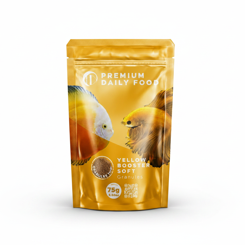 Discus Hobby Yellow Booster Soft Granulat – Premium Softfutter für intensive Gelbfärbung