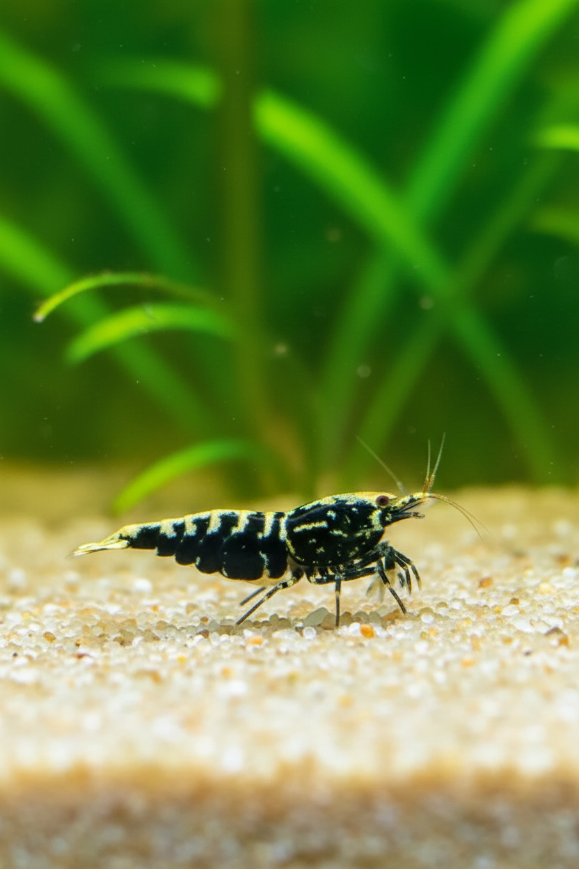 Black Pinto Galaxy Mix – Caridina 100 Stück