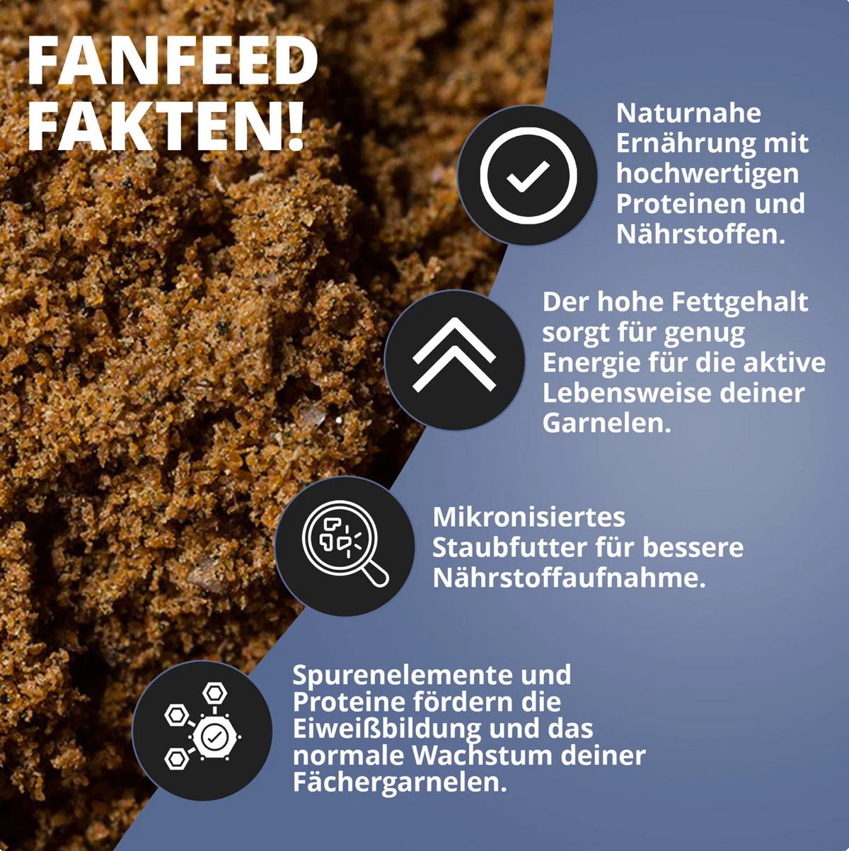 Fächerfeed - Fächergarnelenfutter - 30g - Fanfeed