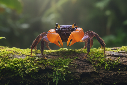 Vampirkrabbe "Red" - Geosesarma noduliferum