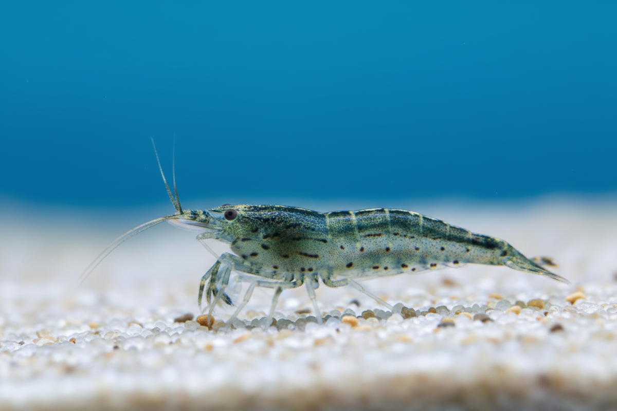 200x Amanogarnele Größe: S - Caridina multidentata